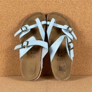 Birkenstock Mayari Dupes Slip On Adjustable Buckle Strappy Sandals Size EU 40